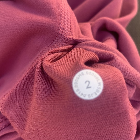 Align 25 inch leggings, size 2 in Moss Pink - Picture 3 of 4